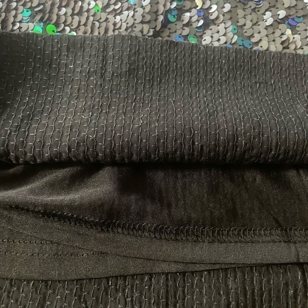 Lucy Paris Green & black Sequin mermaid scales skirt - Picture 11 of 15